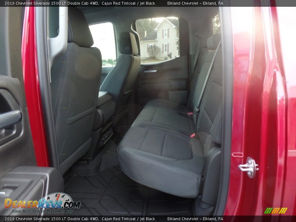 2019 Chevrolet Silverado 1500 LT Double Cab 4WD Cajun Red Tintcoat / Jet Black Photo #34