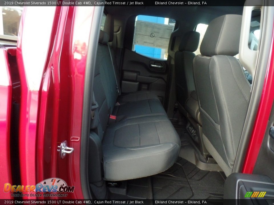 2019 Chevrolet Silverado 1500 LT Double Cab 4WD Cajun Red Tintcoat / Jet Black Photo #36