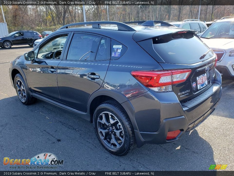 2019 Subaru Crosstrek 2.0i Premium Dark Gray Metallic / Gray Photo #4