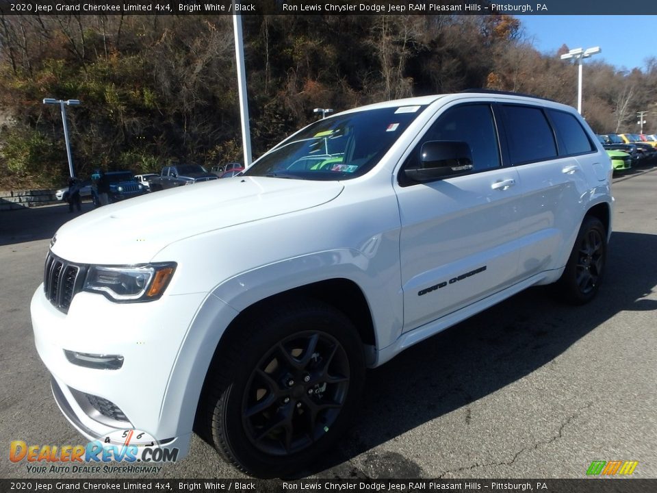 2020 Jeep Grand Cherokee Limited 4x4 Bright White / Black Photo #1