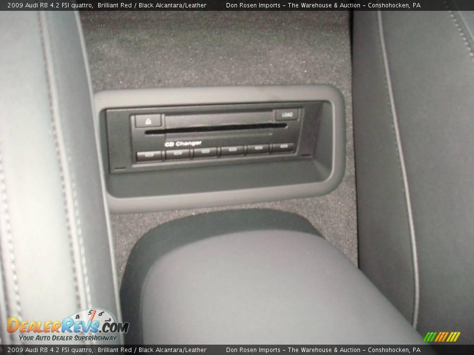 2009 Audi R8 4.2 FSI quattro Brilliant Red / Black Alcantara/Leather Photo #17
