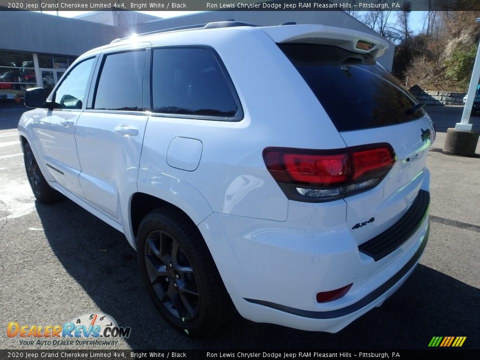 2020 Jeep Grand Cherokee Limited 4x4 Bright White / Black Photo #3