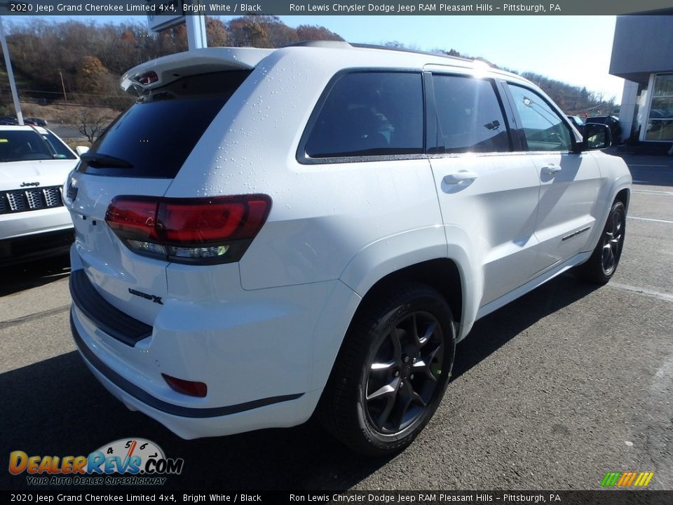 2020 Jeep Grand Cherokee Limited 4x4 Bright White / Black Photo #6