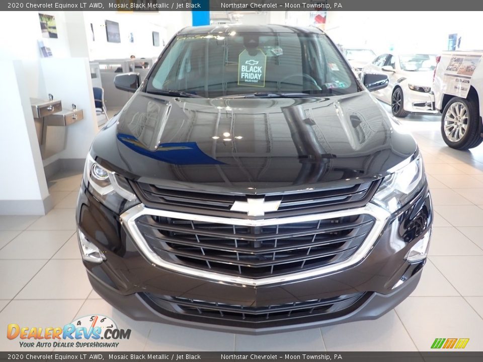 2020 Chevrolet Equinox LT AWD Mosaic Black Metallic / Jet Black Photo #6