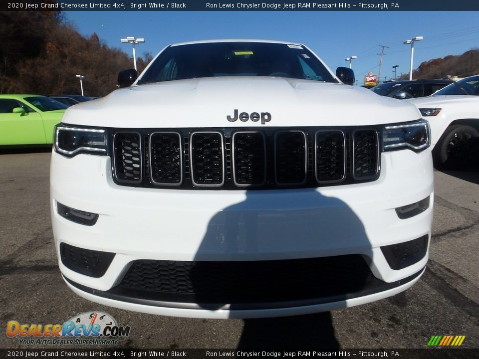 2020 Jeep Grand Cherokee Limited 4x4 Bright White / Black Photo #9