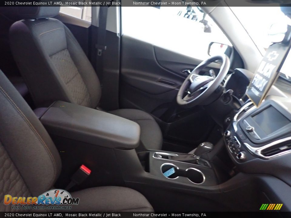 2020 Chevrolet Equinox LT AWD Mosaic Black Metallic / Jet Black Photo #8