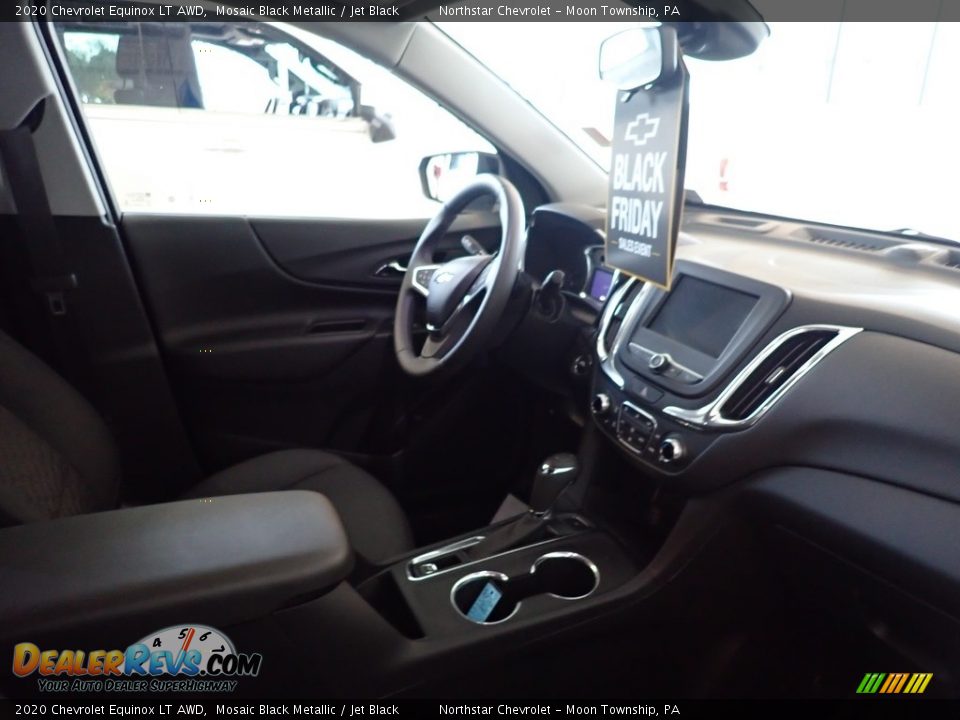 2020 Chevrolet Equinox LT AWD Mosaic Black Metallic / Jet Black Photo #9