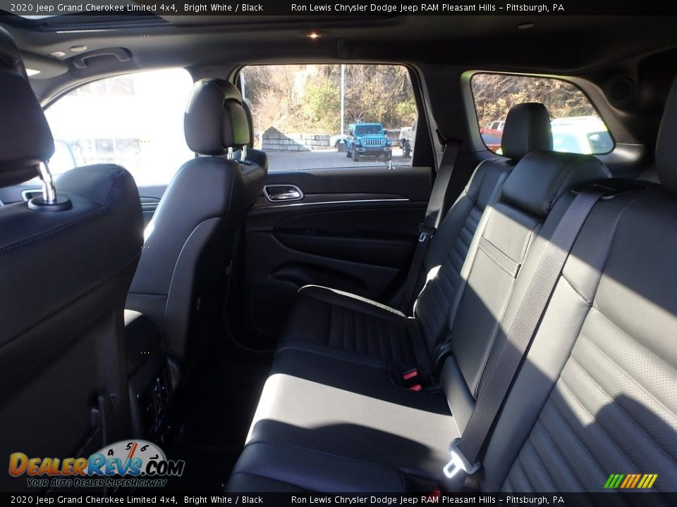 2020 Jeep Grand Cherokee Limited 4x4 Bright White / Black Photo #12