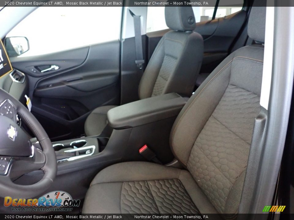 2020 Chevrolet Equinox LT AWD Mosaic Black Metallic / Jet Black Photo #12
