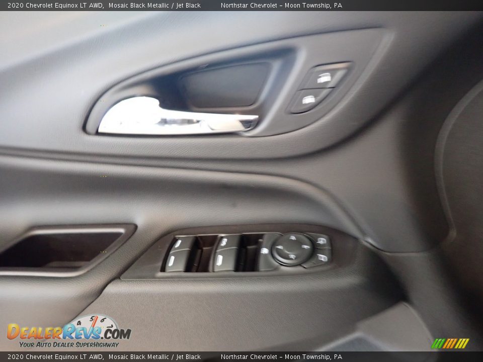 2020 Chevrolet Equinox LT AWD Mosaic Black Metallic / Jet Black Photo #18