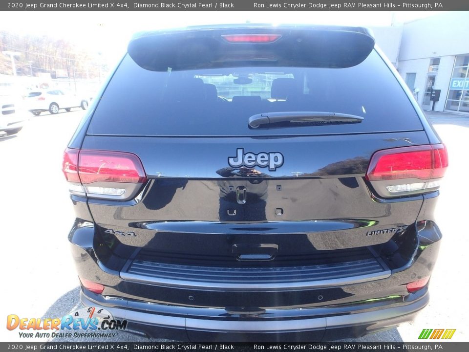 2020 Jeep Grand Cherokee Limited X 4x4 Diamond Black Crystal Pearl / Black Photo #4
