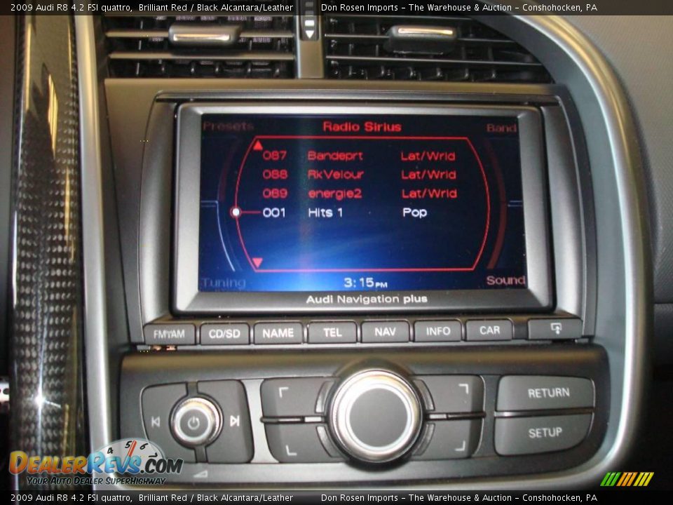 2009 Audi R8 4.2 FSI quattro Brilliant Red / Black Alcantara/Leather Photo #31