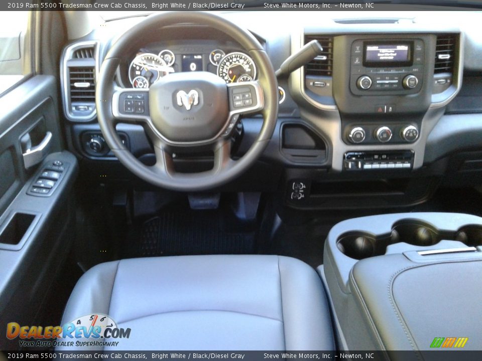 2019 Ram 5500 Tradesman Crew Cab Chassis Bright White / Black/Diesel Gray Photo #21