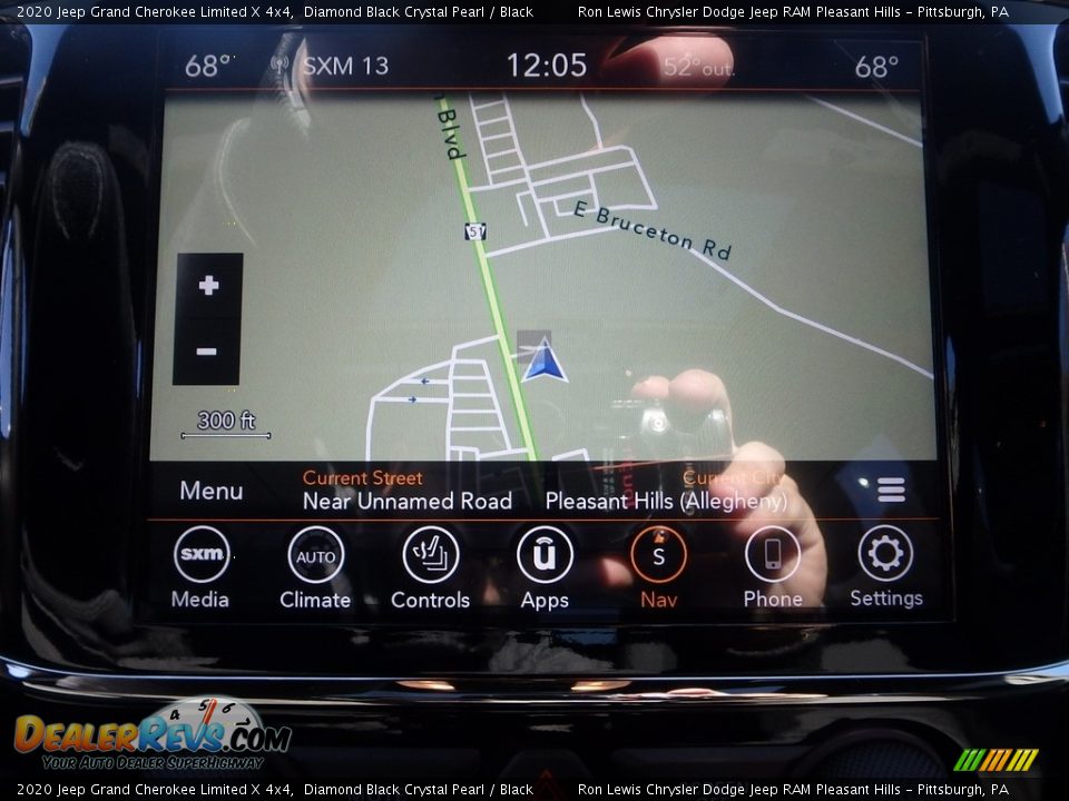 Navigation of 2020 Jeep Grand Cherokee Limited X 4x4 Photo #17