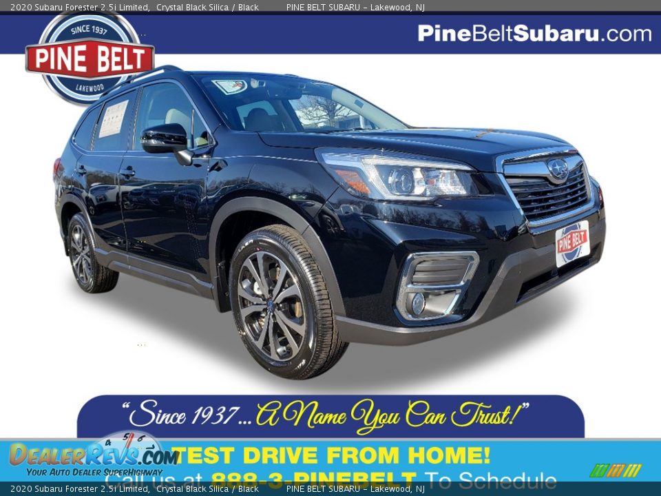 2020 Subaru Forester 2.5i Limited Crystal Black Silica / Black Photo #1