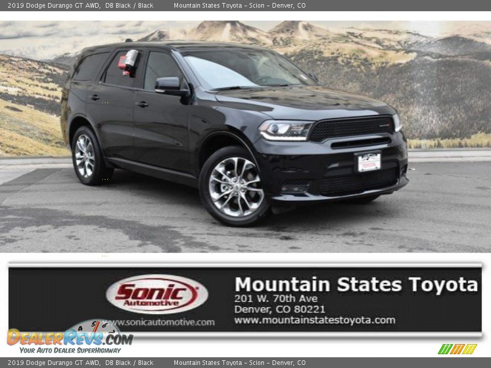 2019 Dodge Durango GT AWD DB Black / Black Photo #1