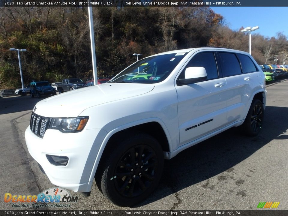 2020 Jeep Grand Cherokee Altitude 4x4 Bright White / Black Photo #1