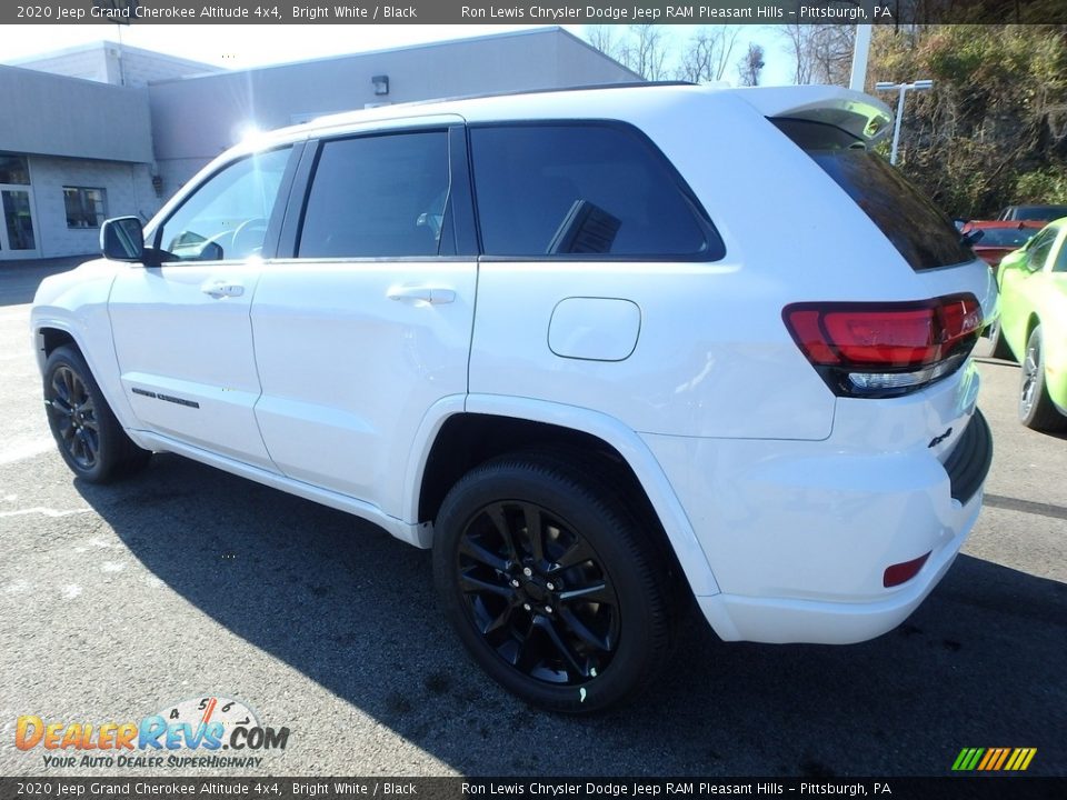 2020 Jeep Grand Cherokee Altitude 4x4 Bright White / Black Photo #3