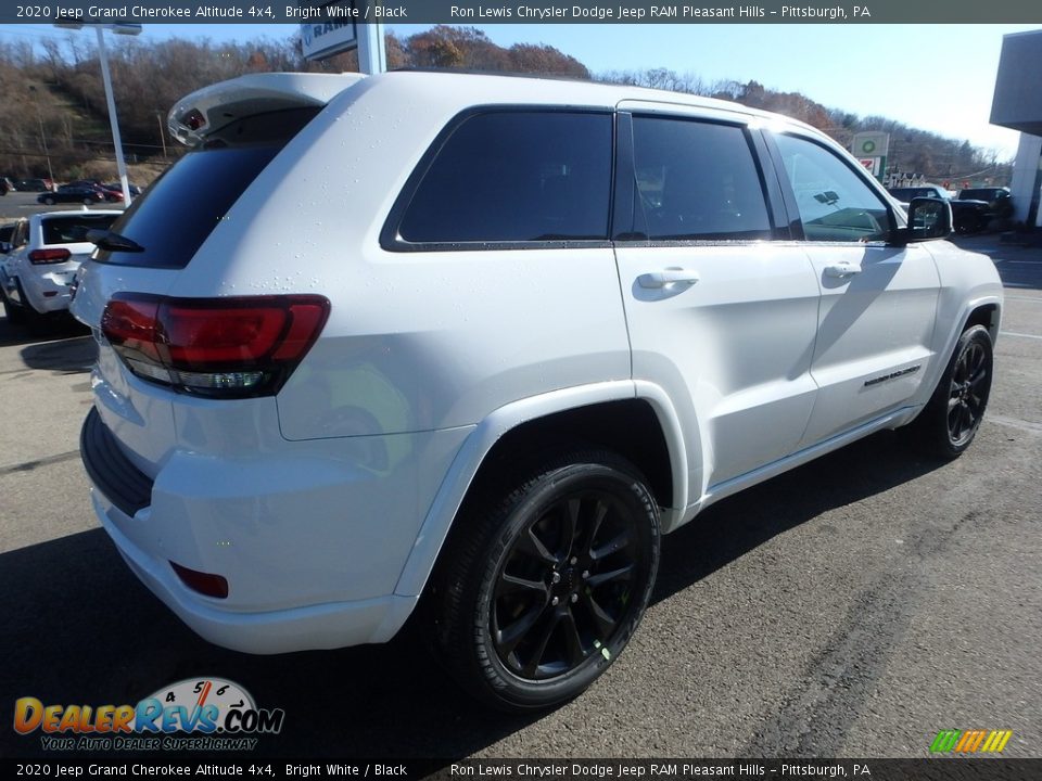 2020 Jeep Grand Cherokee Altitude 4x4 Bright White / Black Photo #6