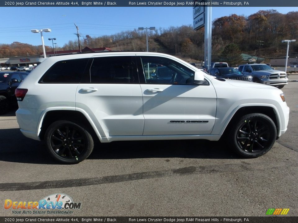 2020 Jeep Grand Cherokee Altitude 4x4 Bright White / Black Photo #7