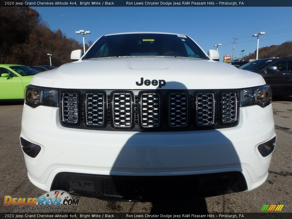 2020 Jeep Grand Cherokee Altitude 4x4 Bright White / Black Photo #9