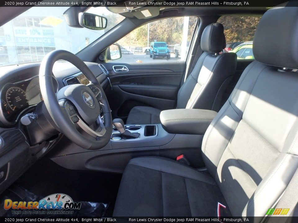 2020 Jeep Grand Cherokee Altitude 4x4 Bright White / Black Photo #11