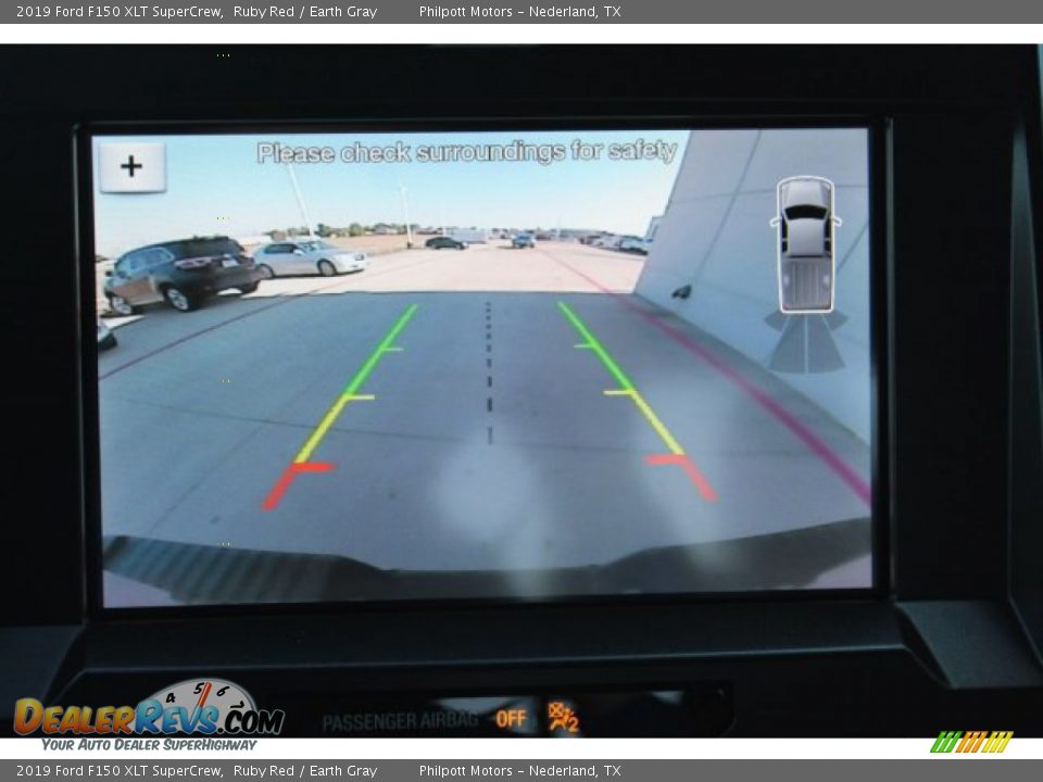 2019 Ford F150 XLT SuperCrew Ruby Red / Earth Gray Photo #21