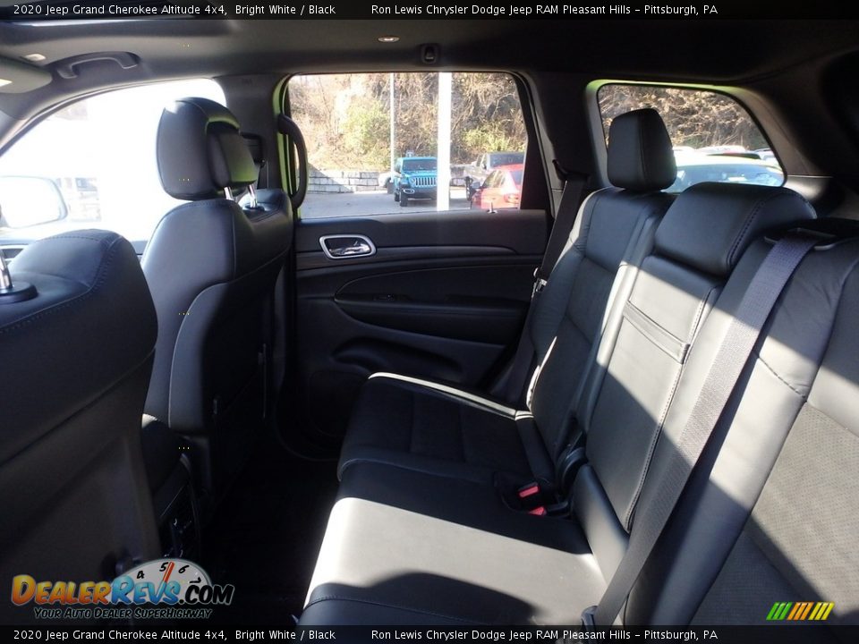 2020 Jeep Grand Cherokee Altitude 4x4 Bright White / Black Photo #12