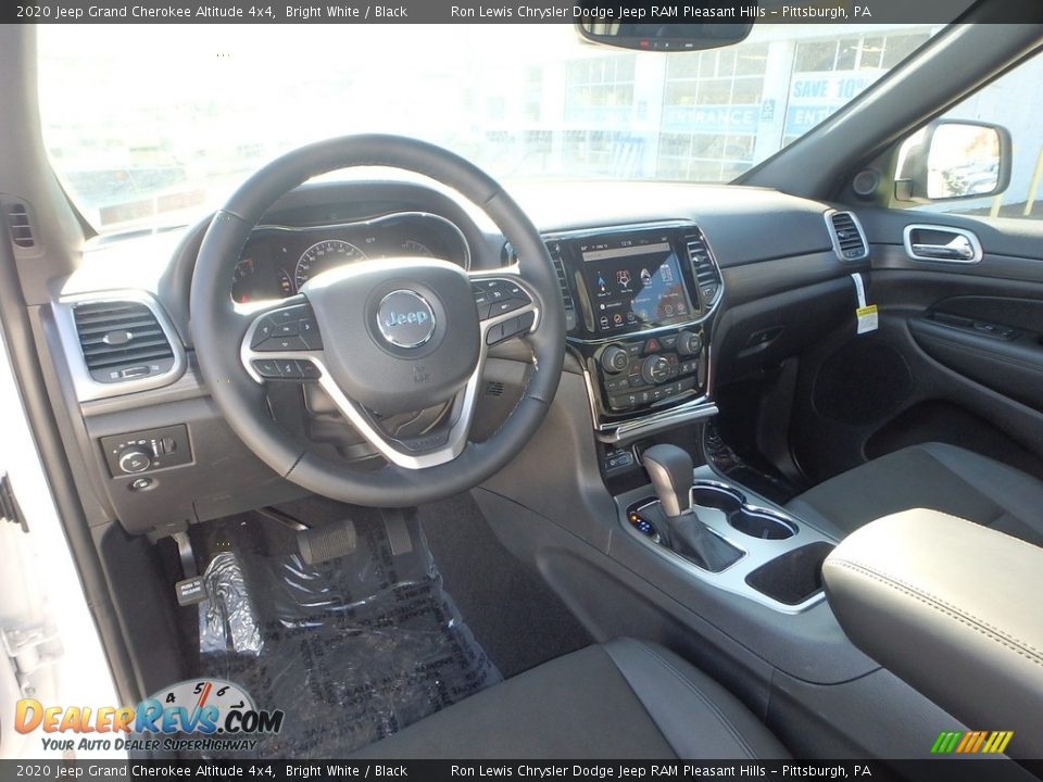 2020 Jeep Grand Cherokee Altitude 4x4 Bright White / Black Photo #13
