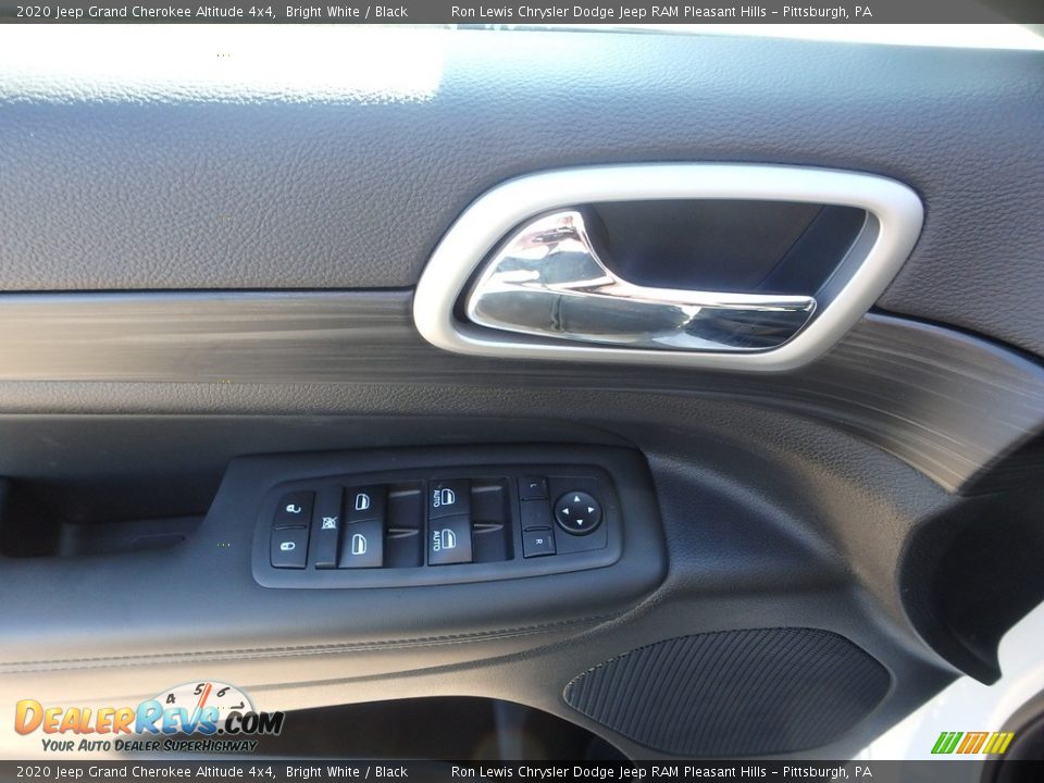 2020 Jeep Grand Cherokee Altitude 4x4 Bright White / Black Photo #14