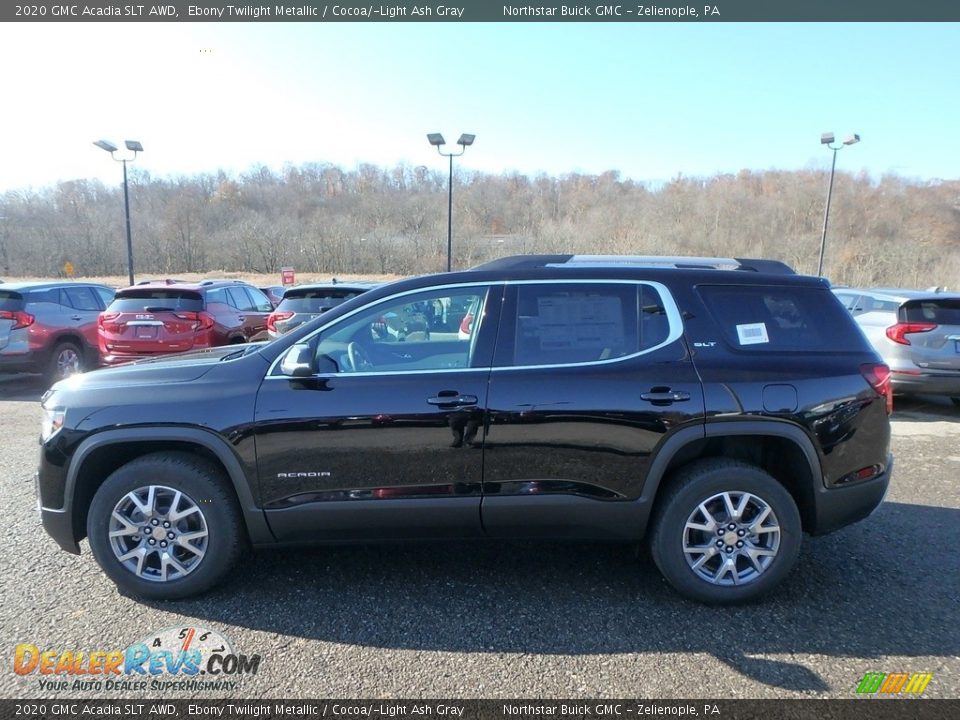 2020 GMC Acadia SLT AWD Ebony Twilight Metallic / Cocoa/­Light Ash Gray Photo #9