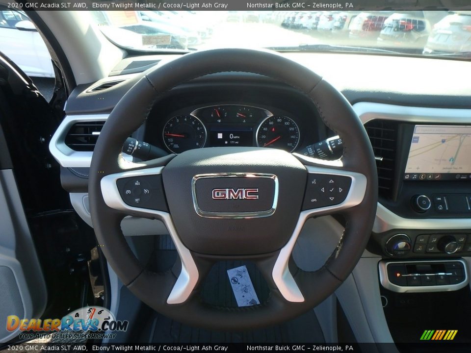 2020 GMC Acadia SLT AWD Steering Wheel Photo #18
