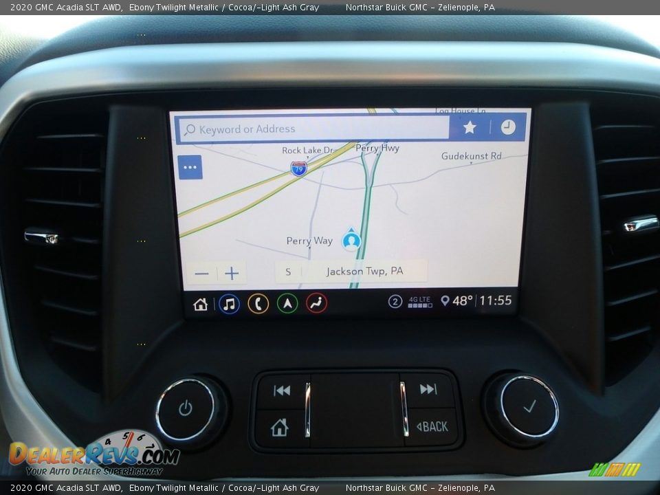 Navigation of 2020 GMC Acadia SLT AWD Photo #20
