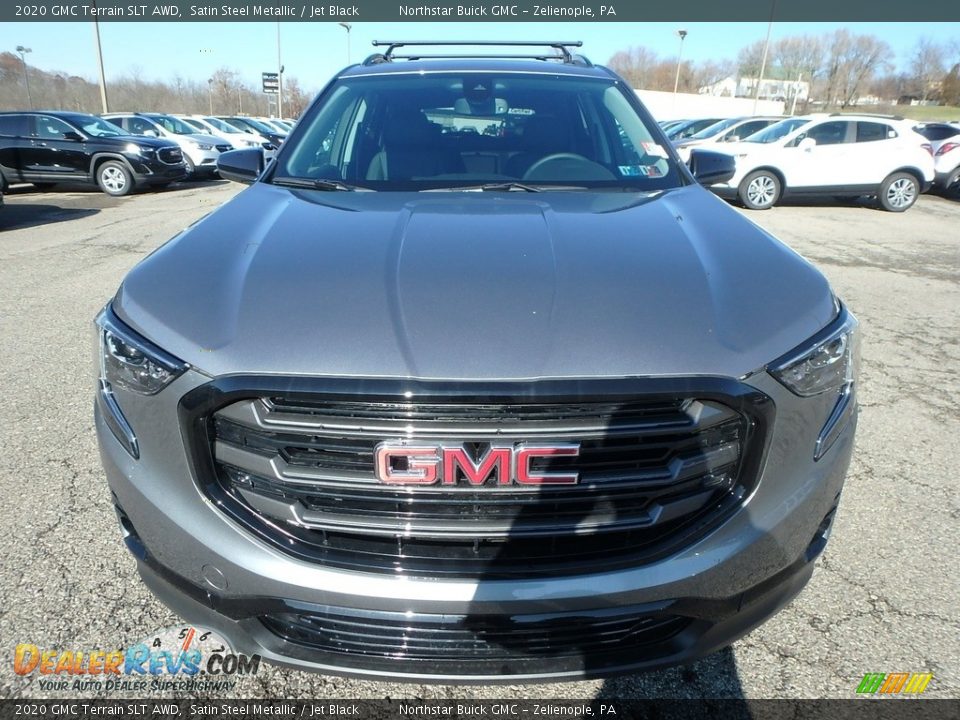 2020 GMC Terrain SLT AWD Satin Steel Metallic / Jet Black Photo #2