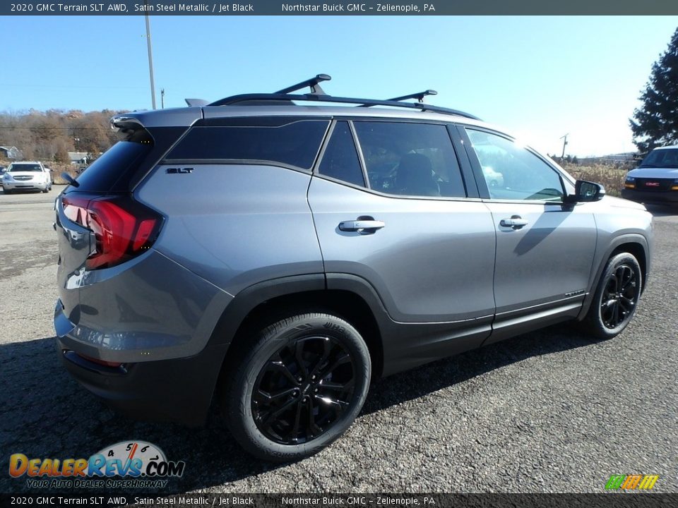 2020 GMC Terrain SLT AWD Satin Steel Metallic / Jet Black Photo #5