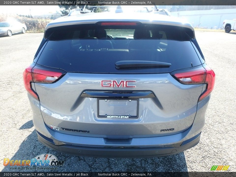 2020 GMC Terrain SLT AWD Satin Steel Metallic / Jet Black Photo #6