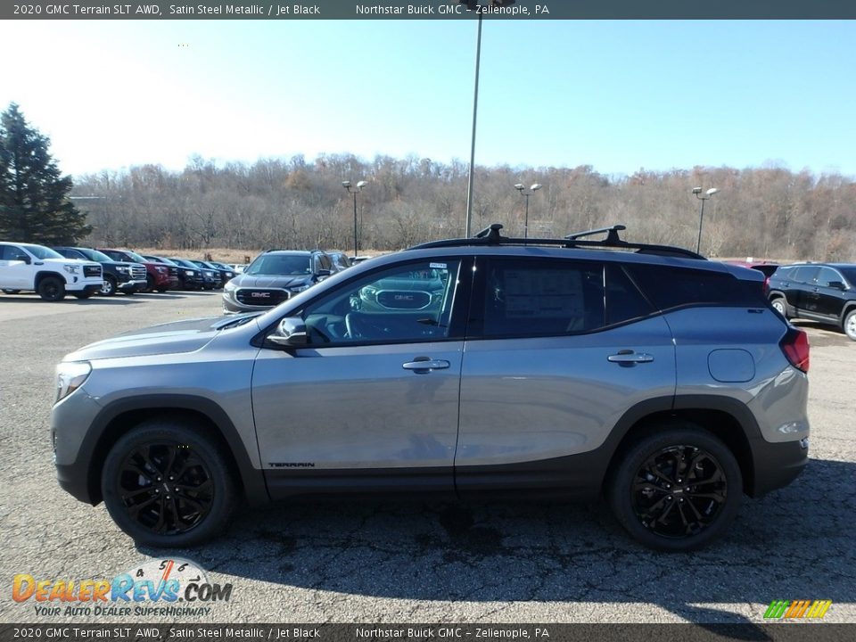 2020 GMC Terrain SLT AWD Satin Steel Metallic / Jet Black Photo #9