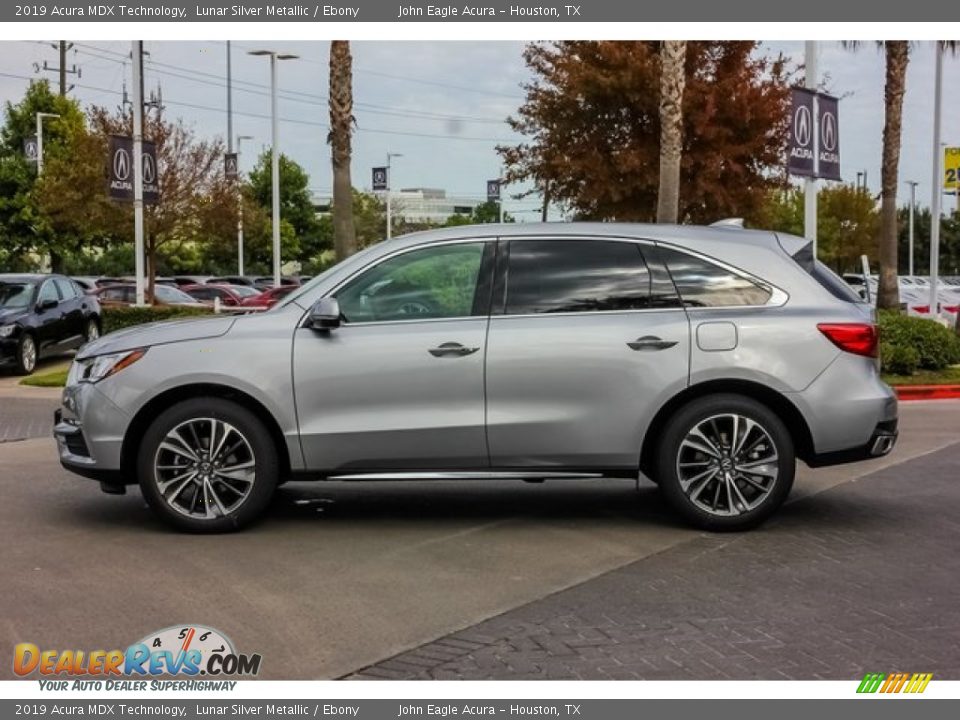 Lunar Silver Metallic 2019 Acura MDX Technology Photo #4