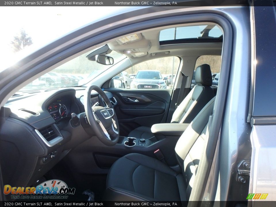 2020 GMC Terrain SLT AWD Satin Steel Metallic / Jet Black Photo #14