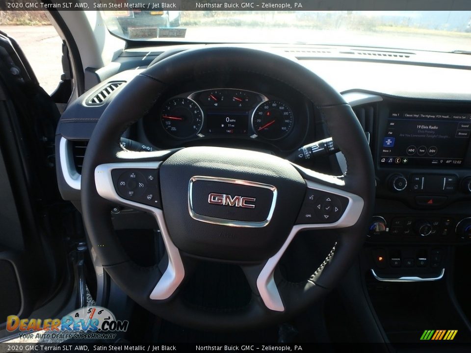 2020 GMC Terrain SLT AWD Satin Steel Metallic / Jet Black Photo #18