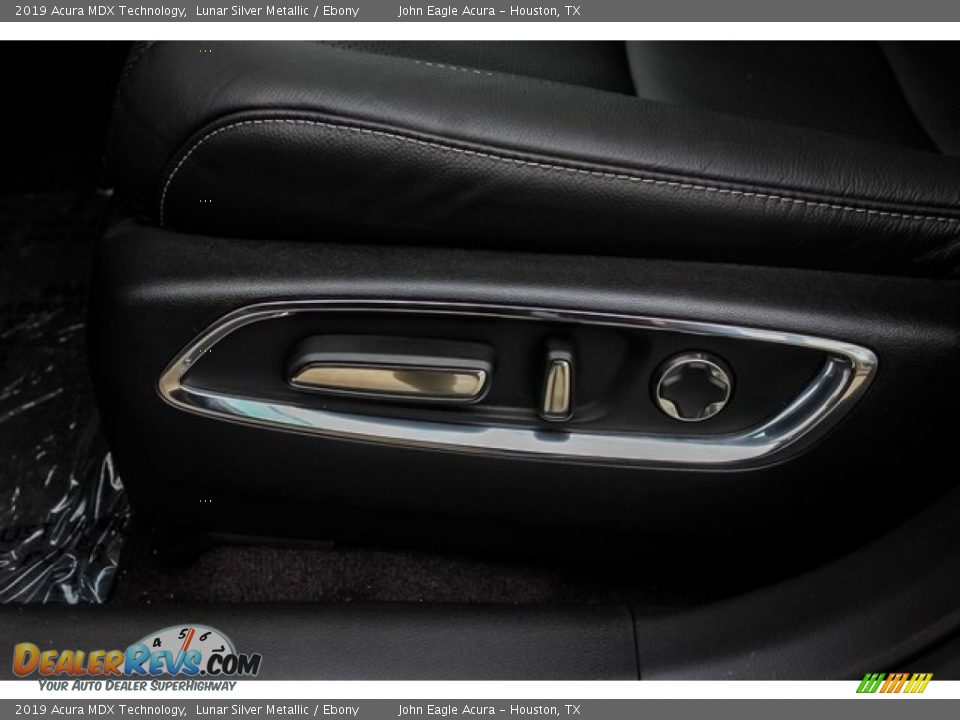 2019 Acura MDX Technology Lunar Silver Metallic / Ebony Photo #13