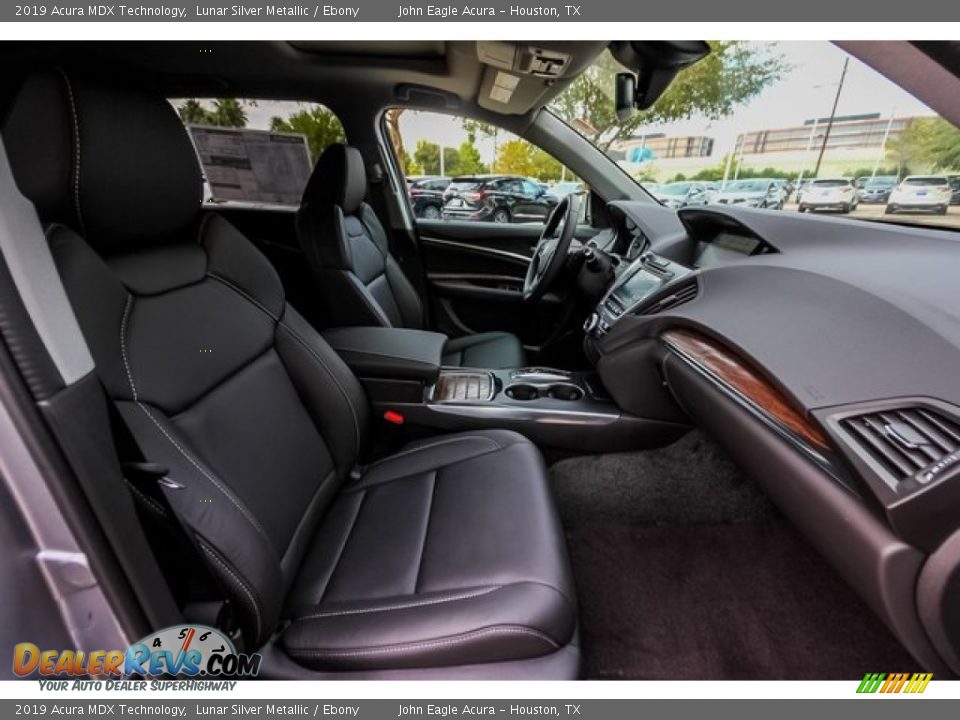 2019 Acura MDX Technology Lunar Silver Metallic / Ebony Photo #25