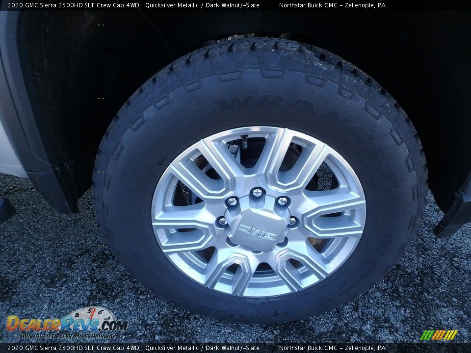 2020 GMC Sierra 2500HD SLT Crew Cab 4WD Quicksilver Metallic / Dark Walnut/­Slate Photo #9
