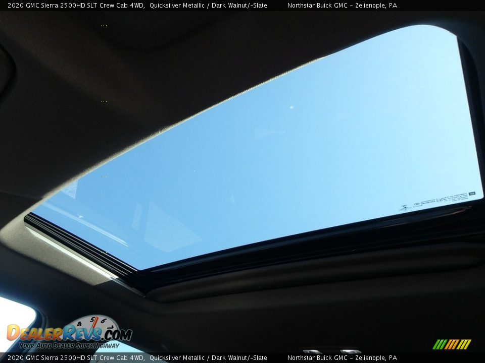 2020 GMC Sierra 2500HD SLT Crew Cab 4WD Quicksilver Metallic / Dark Walnut/­Slate Photo #11