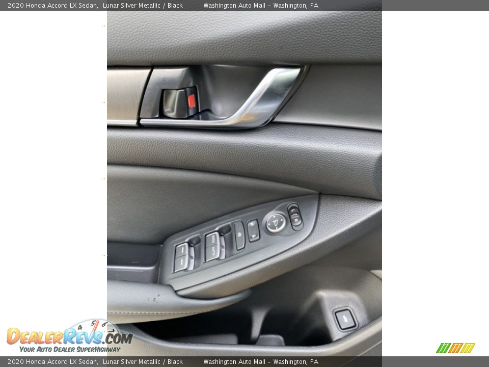 2020 Honda Accord LX Sedan Lunar Silver Metallic / Black Photo #11