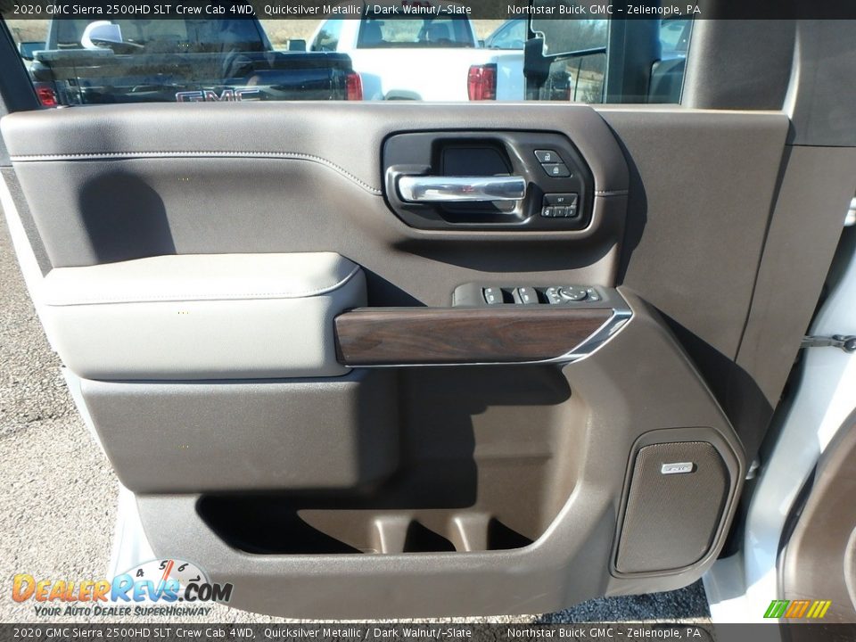 2020 GMC Sierra 2500HD SLT Crew Cab 4WD Quicksilver Metallic / Dark Walnut/­Slate Photo #17