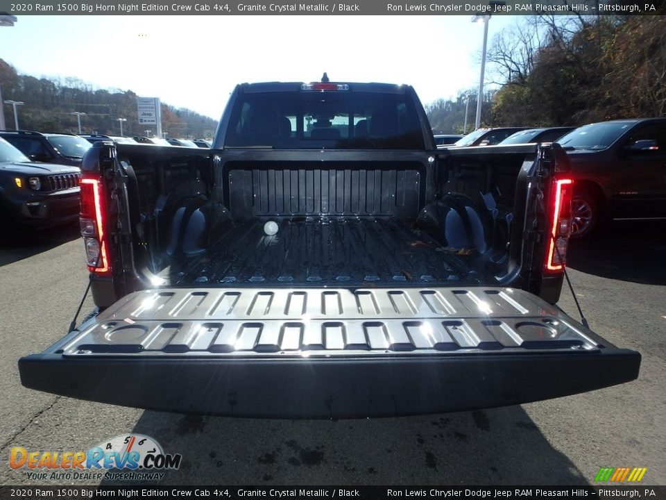2020 Ram 1500 Big Horn Night Edition Crew Cab 4x4 Granite Crystal Metallic / Black Photo #5