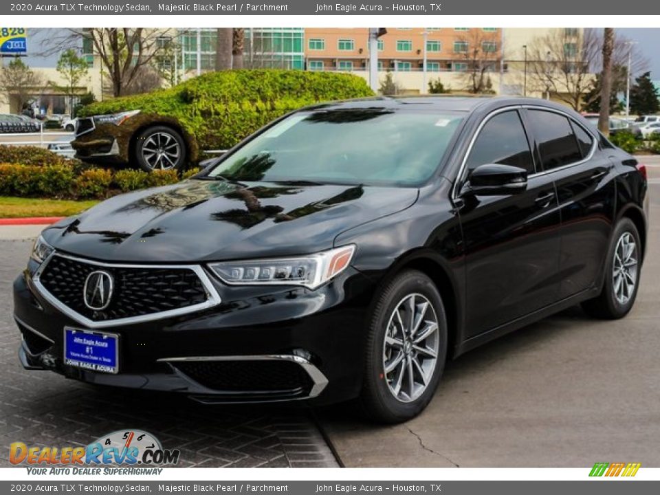 2020 Acura TLX Technology Sedan Majestic Black Pearl / Parchment Photo #3