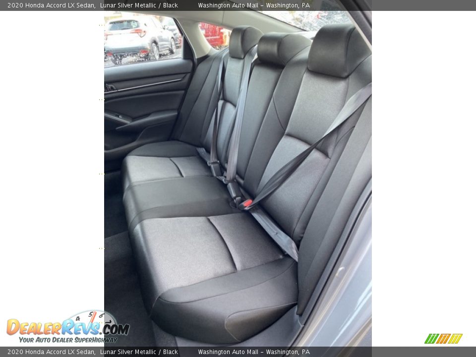 Rear Seat of 2020 Honda Accord LX Sedan Photo #18