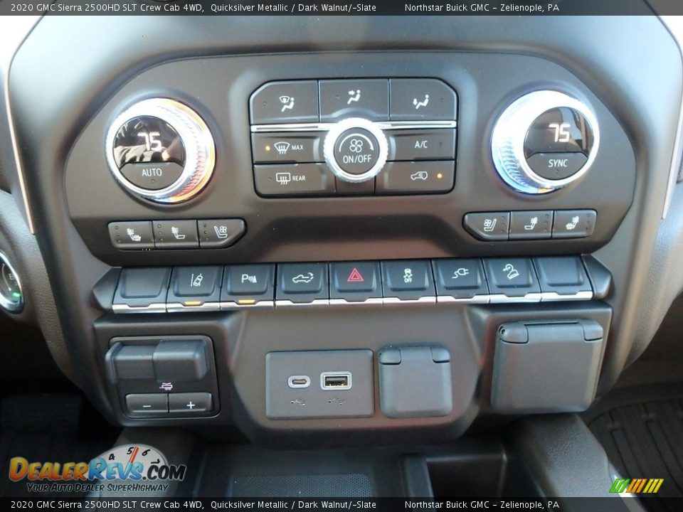 2020 GMC Sierra 2500HD SLT Crew Cab 4WD Quicksilver Metallic / Dark Walnut/­Slate Photo #19